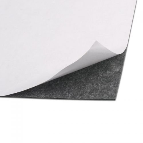 Self-adhesive magnetic sheet / magnetic adhesive foil