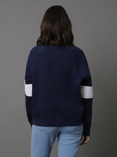 Image of HIGH STAR Women's Cotton Round Neck Sweatshirt