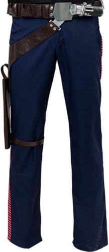 Lixinya Pantalones de cosplay, disfraz de guerrero, para hombre,