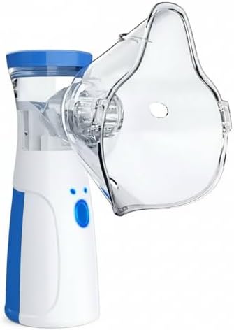 Nebulizador Portátil Inalador Mesh Silencioso para Adultos e Cria...