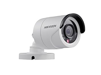 HIKVISION Infrared 720p Turbo HD 1MP 70.9 degree Viewing Area Security Camera, White