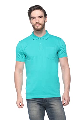 Image of HUMBERT Men's Polo Regular Fit Half Sleeve Solid T-Shirt(Pack of 2 T-Shirts)-$ulticoloured