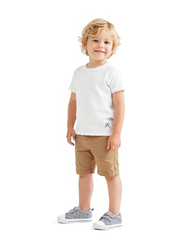 Image of K KomForme Toddler Shoes, Hook & Loop Canvas Sneakers for Boys and Girls | Slip-on, Lightweight, Comfortable