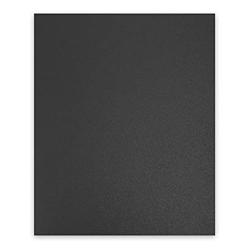 Image of Binditek 12 Mil Sand-Textured Binding Covers, Letter Size, Black, 200 Pack