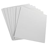 GRIRIW 10 feuilles Carton Ondulé Blanc Épais Couches pour Bricolage Insert de Cadre Phot...