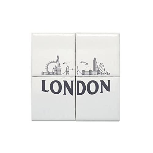 Carreaux céramique Londres 15x15 tableau mural déco Angleterre