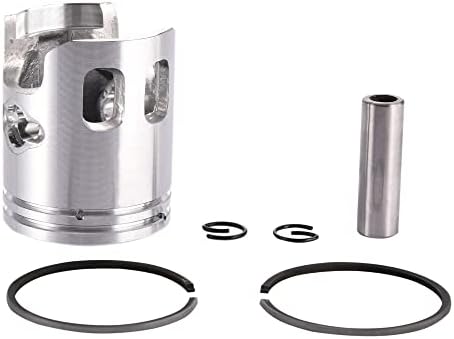 GOOFIT 40mm Piston Assembly Kit Replacement for 2 Stroke 50cc Jog Moped Scooter