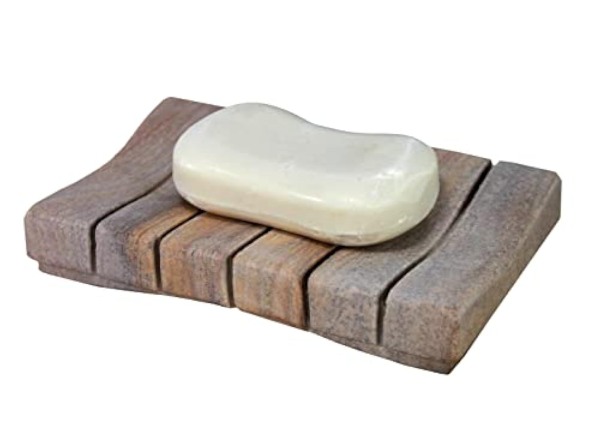 Natural Water Absorbent Stone Soap Dish, Bath Accessory