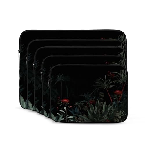 Garden At Night Laptop Sleeve Case 17 Inch Suitable For Notebook Computer Tablet Traveling Carrying Simple Case2