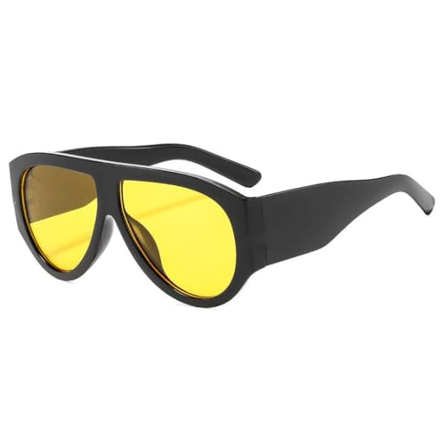 Lunettes de soleil surdimensionnées protection UV400 contre l'éblouissement et la fatigue