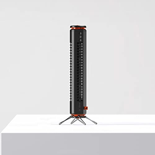 Sharper Image Axis 12 12" Desktop Airbar Tower Fan With Usb #TOP6