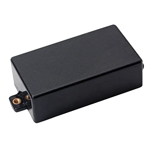 NOLITOY 黒ハムバッカーカバー ギターパーツ エレキギターのピックアップ リップグロスキット ギターピックアップカバー ハムバッカーのカバーを外す 密閉ハムバッカー Black