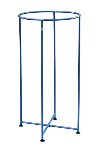 Image of Portable Trash Can for Camping, Collapsible Trash Bin for RV, Garbage Can for Home, Waste Bin for Outdoor /Indoor (Blue)