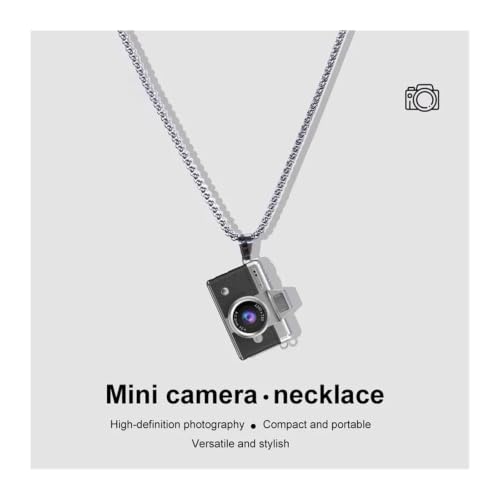 Mini cámara digital retro CCD con pantalla abatible 1.47 pulg miniatura 7