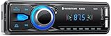 5060BT MP3-Player fürs Auto Autoradio Bluetooth Stereo mit 2 USB-Anschluss/FM/TF/MP3 Player Fernbedienung/AUX/SD, 1 DIN-Autoradio mit Bluetooth-Freisprecheinrichtung