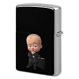 ボス・ベイビーライター アーマー ZIPPO兼用ケース 軽量 登山 キャンプ ライター 小型 防風 シルバー ジッポライター 交換用外側ケース 誕生日 記念日 プレゼント 防水 登山 キャンプ サイクリング 5.7cm×3.7cm