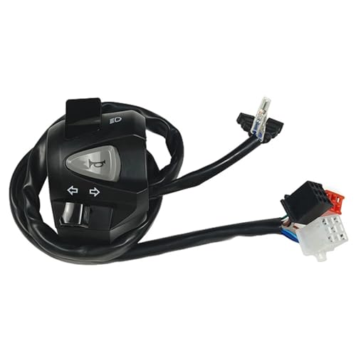 Interrupteur moto Click150 avec bouton feux de croisement pour guidon