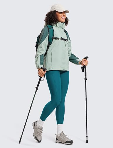 Image of CRZ YOGA Fleece Thermal Leggings Pockets 28'' | Casual, Full Length, Winter, Warm, for Women