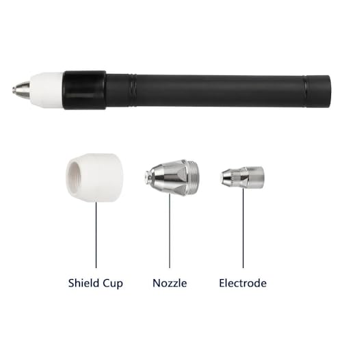 Corps de torche plasma P-80 rigide à arc droit pour guidage CNC - 4