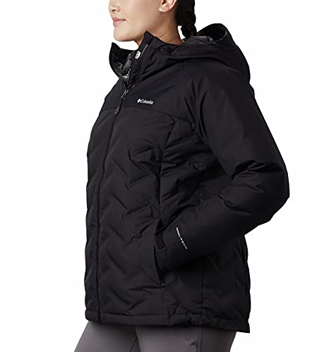 Columbia Jaqueta feminina Grand Trek, preta, grande