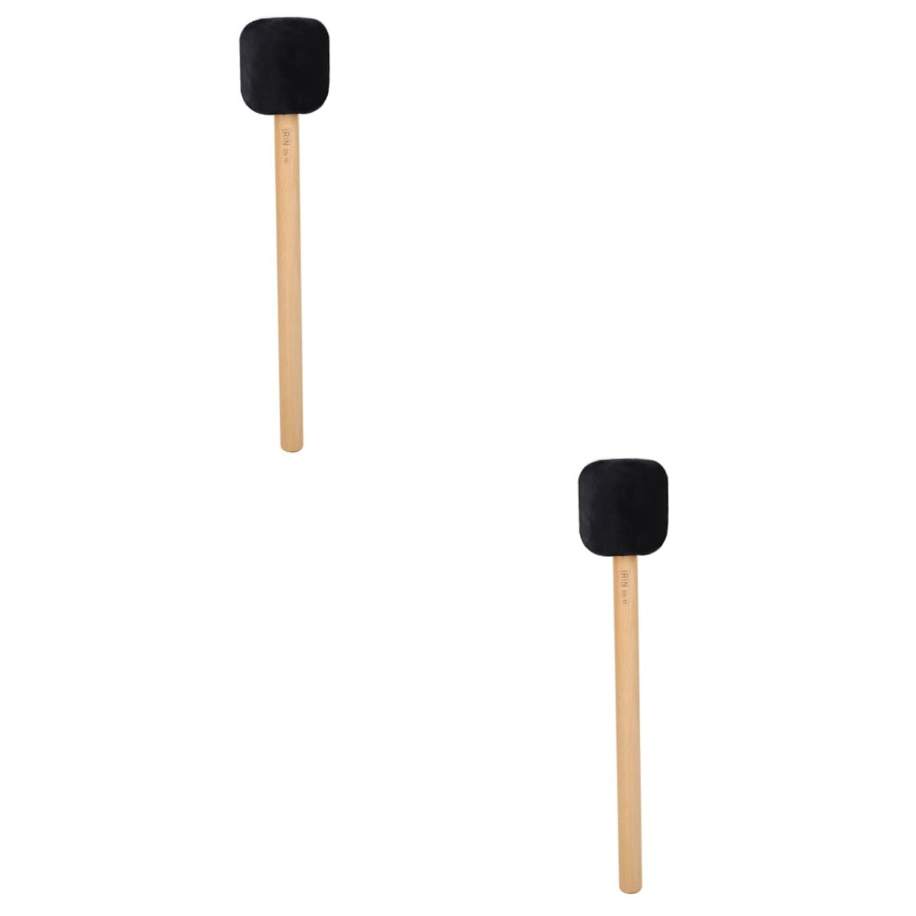 VICASKY 2piezas Maletín De Percusión De Madera Mango De Bujes Baquetas De Para Banda De Marcha y Práctica Musical Accesorio De Instrumento De Percusión