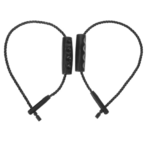 Luxshiny Asas de Cuerda de Repuesto para Cubo 1 Par, Mango Ergonómico de Algodón y Plástico Resistente al Desgaste, Asa Ajustable para Baldes y Recipientes Industriales