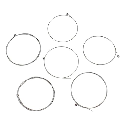 Abaodam Replacement Guitar Strings Electric Stainless Steel Set for Genres Easy to Play