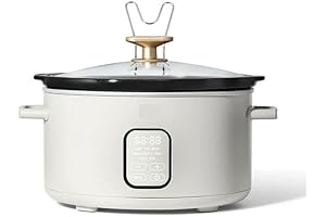 Drew Barrymore White Icing 6-Quart Programmable Slow Cooker