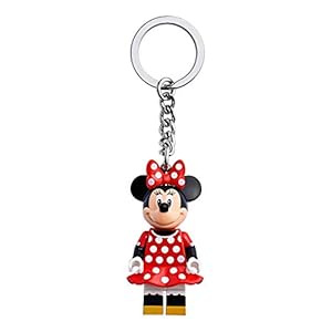 Disney Lego Minnie Mouse Minifigure Keychain 853999
