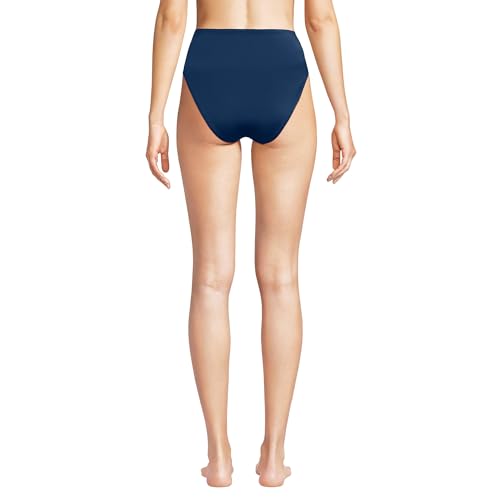 Lands' End Women's Tugless High Waisted Bikini Bottoms2