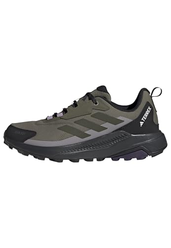 Adidas Damen Terrex Anylander RAIN.RDY Hiking Shoes, Olive strata/Night Cargo/core Black, 42 2/3 EU