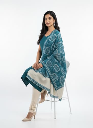 Image of KRITI Premium Woolen Shawl for Women - Soft, Warm & Elegant Winter Wrap