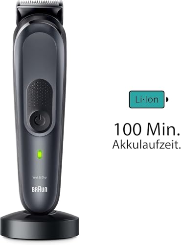Image of Braun MGK7491 Series 7 All In One Trimmer, 17 in 1 Kit For Beard, Hair, Male Hair Removal And More