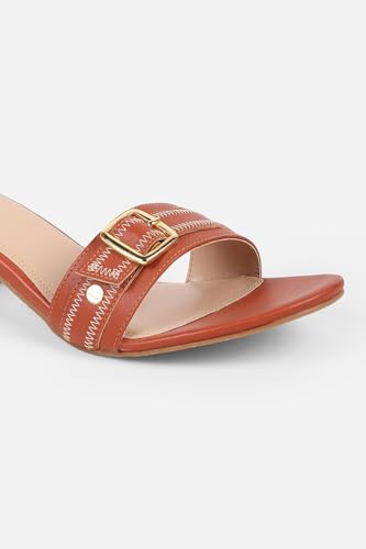 Image of Allen Solly Women's Ahscfrgbs01746 Heeled Sandal
