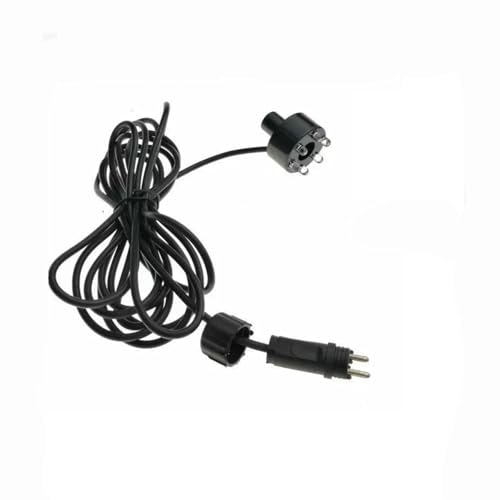 lmoikesz Luz de piedra subacuática para paisajes. 6 bombillas LED para una hermosa iluminación. Ajustable verticalmente 180°. ABS, azul