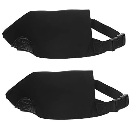1 par de cubrebotas a prueba de viento y portátiles para esquí - cubrebotas antigel para actividades al aire libre, calzado ligero para senderismo y deportes miniatura 1