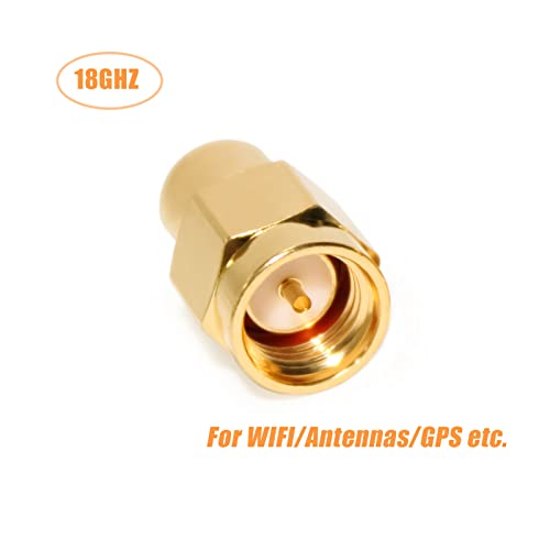TOJOIN Conector SMA Macho RF 18GHz 50 Ohm 0.25W miniatura 3