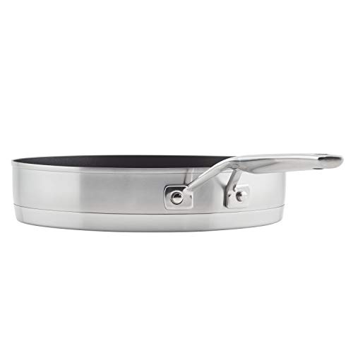 Kitchenaid 71012 3-Ply Base Brushed Stainless Steel Nonstick Round Grill Pan/Griddle thumb #10