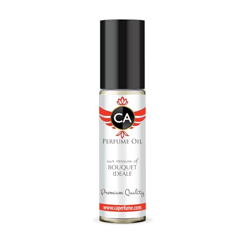 CA Perfume Impression of 1888 Bouquet Ideale for Women Fragrance Oil Amber Woody Scent Long Lasting Perfumes for Women Travel Size TSA Ready Mini Parfum Body Oil Roll-on 0.33 Fl Oz 10ml
