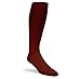 Solid Golf Socks: Over-The-Calf - Maroon - Mens