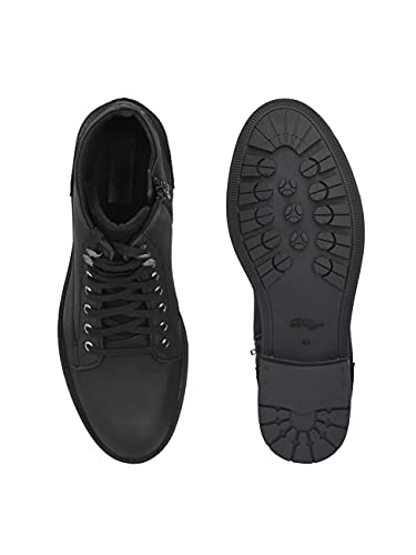 Image of Delize Men's Black /Brown Derby Boots