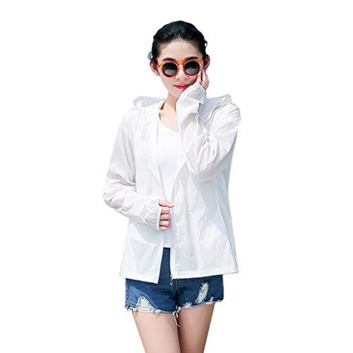Générique Veste de Protection Solaire pour Femme Protection Tissu de Protection Solaire d'été en Plein air Lampe De Banquier 2022 (M, One Size)