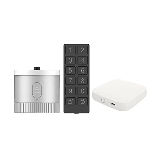 �h�A���b�N ��s���x���̈Í����Z���T�[ ���b�N���� Tuya Smart APP �����[�g�����R���g���[�� ���z����(Lock Keypad HUB)