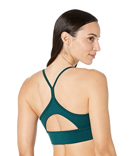 Image of Reebok Women's Satin 91% PES /9% El-Interlock-Hydrophilic Finish /Print-Digital Sublimation-Disperse Classic Workout Sports Bra