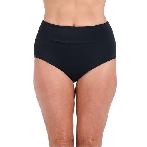 Maxine Of Hollywood Women's Wide Band Full Bikini Bottom Swimsuit