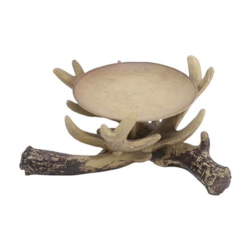Bandeja portavelas de cuerno artesanal para decoración exclusiva de salones 2