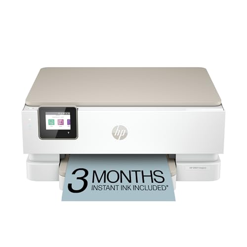HP Envy Inspire 7255e Wireless Color Inkjet Printer, Print, scan, copy, Easy setup, Mobile printing,...