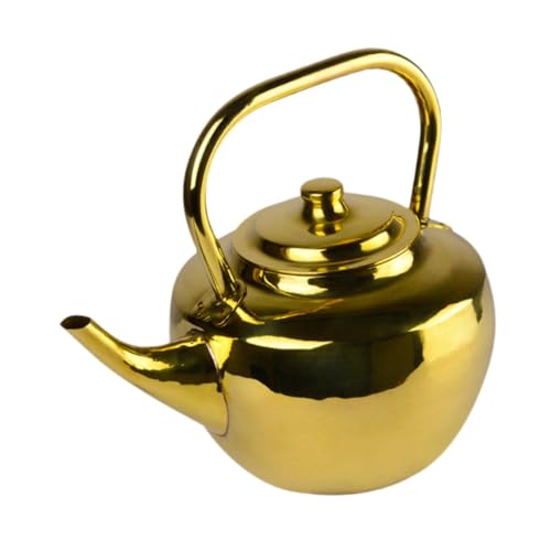 ILSMYSUTRA® Copper Teapot Retro Handmade Teawear for Tea Lovers Gift Tea House Household 3L Yellow Short spout | Kitchen, Dining & Bar | Small Kitchen Appliances | Coffee & Tea Makers | Tea Kettles