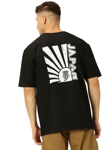 Image of Thomas Scott Men's | Graphic | Half Sleeve | Oversized Fit | 100% Cotton | Crew Collar | Casual Tshirt