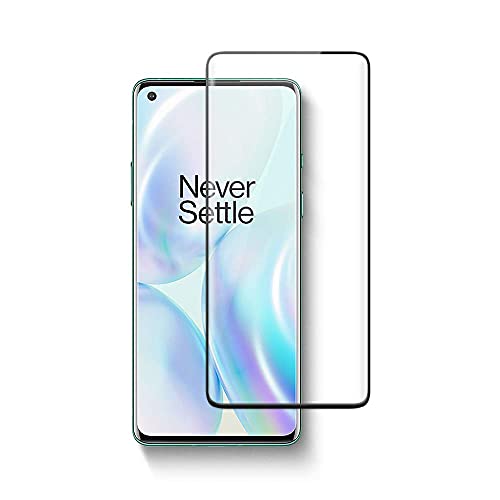 Image of STP FEEL Advanced Black Border Tempered Glass Screen Protector for Oneplus 9 Pro /Oneplus 10 Pro (6.67 Inch) | Full Screen Coverage (except edges) Screen Protector Guard Protector, Pack of 1